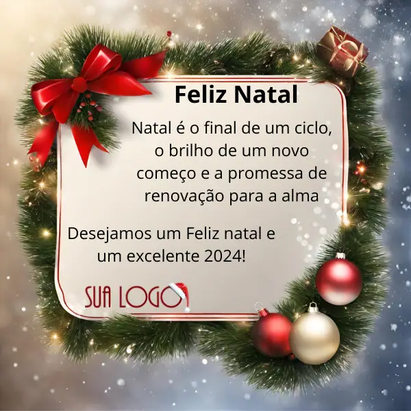 Cartão de Natal - IMC Brasil