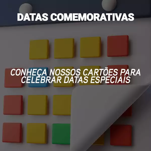 Cartões de Data Comemorativas